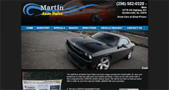 Desktop Screenshot of martinautosales.net